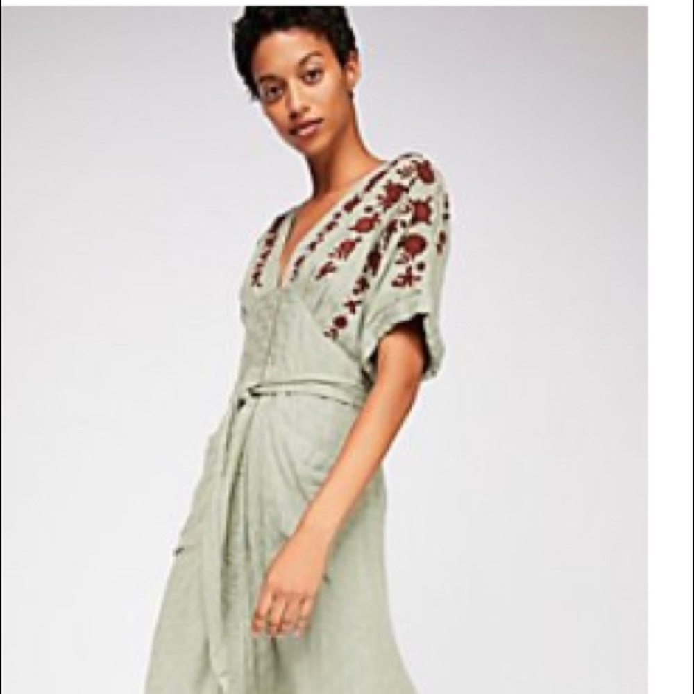 NWT Free People Love to Love You Midi Dress